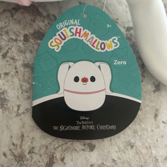 Nightmare Before Christmas Zero Squishmallow 5” NWT - Picture 2 of 8